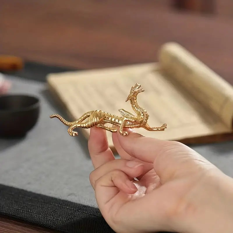 Dragon Shaped Incense Burner Holder - Tabletop Decor